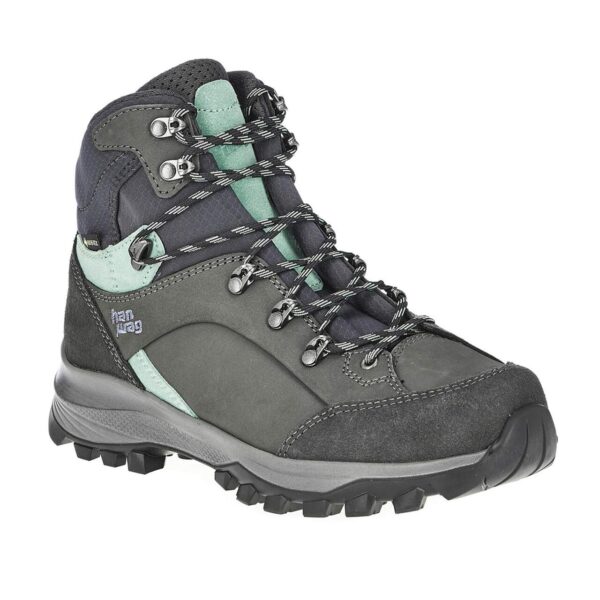 Hanwag Womens Alta Bunion II Lady GTX (Grå (ASPHALT/MINT) 37)