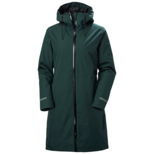 Helly Hansen Aspire regnfrakke, dame, mørkegrøn