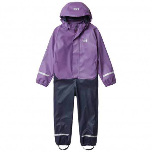 Helly Hansen Bergen Fleece PU, regndragt, børn, lilla