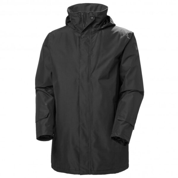 Helly Hansen Dubliner Insulated Long, regnjakke, herre, sort