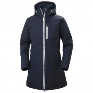 Helly Hansen Long Belfast vinterjakke, dame, mørkeblå