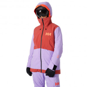 Helly Hansen Powchaser 2.0, skijakke, dame, lilla