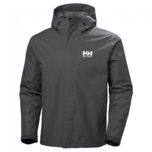 Helly Hansen Seven J, regnjakke herre, grå