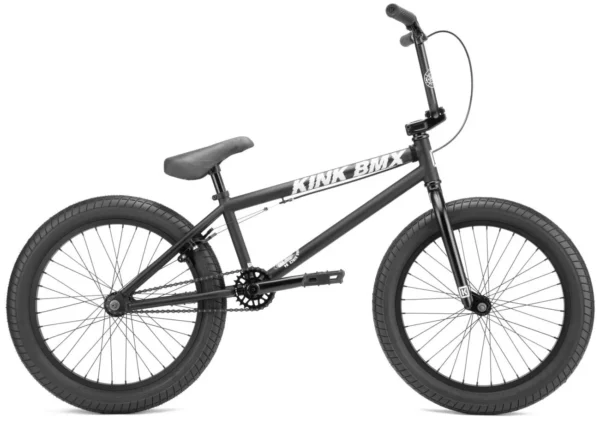 Kink Curb 20" BMX Freestyle Cykel - Matte Midnight Black