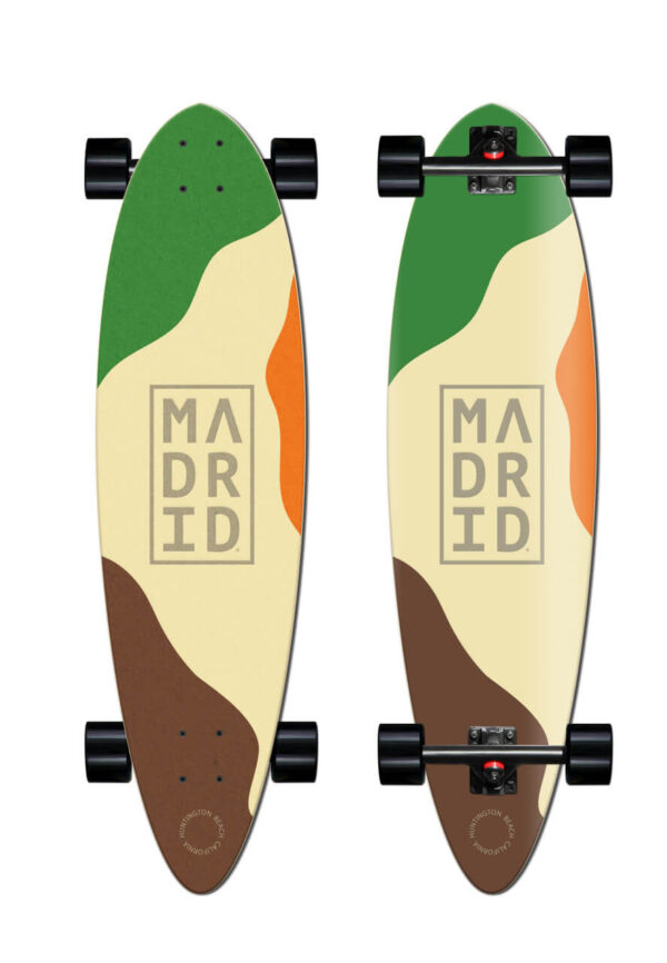 Madrid Series Komplet Longboard - Desert