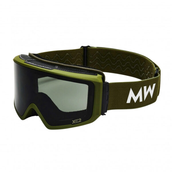 MessyWeekend Flip XE2，滑雪镜，绿色