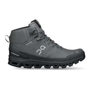 On Cloudrock Waterproof Mens, Rock / Eclipse