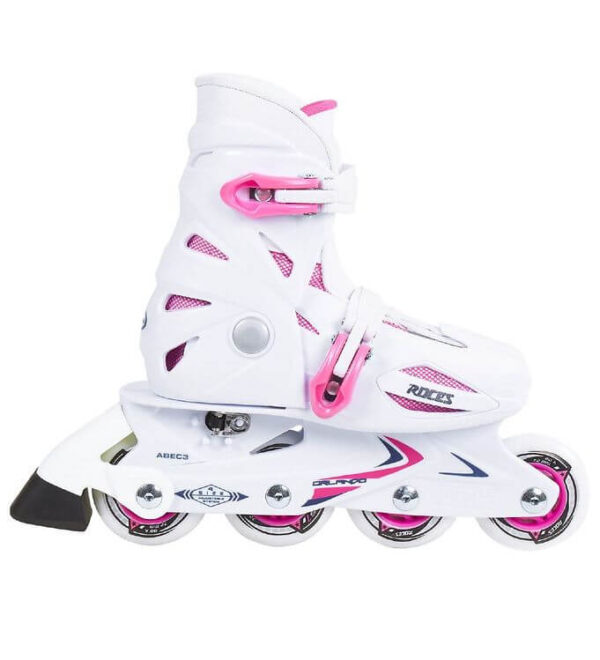 Roces Orlando III Inliners Pige - White/Pink