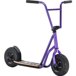 Rocker Rolla - Scooter med store hjul (lilla fade)