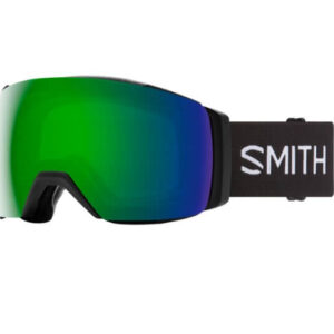 SMITH I/O Mag Skibriller - Svart/ChromaPop Sun Green + ChromaPop Storm Rose linse