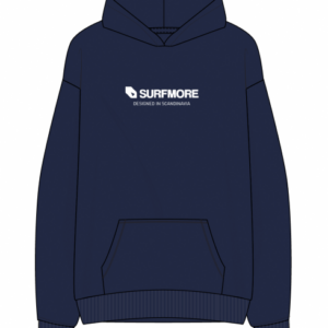 SURFMORE Logo Hoodie - Blå