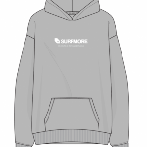 SURFMORE Logo Hoodie - Grå