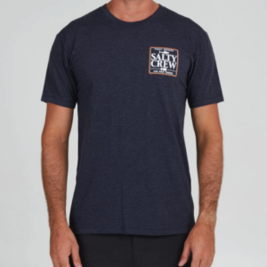 Преміальна футболка Salty Crew Coaster з коротким рукавом і темно-синій верес