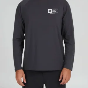 Salty Crew Mariner UV L/S - Charcoal