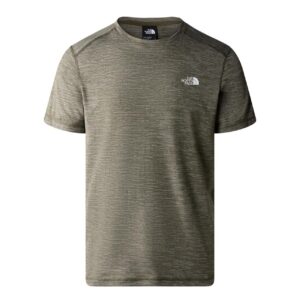 The North Face Lightning S/S T-shirt voor heren (groen (NEW TAUPE GREEN WHITE HEATHER) klein)