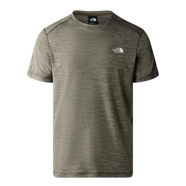 The North Face Mens Lightning S/S Tee (Grøn (NEW TAUPE GREEN WHITE HEATHER) Small)