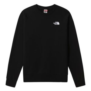 The North Face Camiseta Raglan Redbox para hombre, color negro