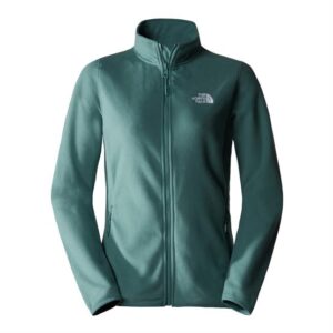 The North Face Womens 100 Glacier FZ, Dark Sage