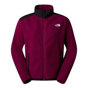 The North Face Womens Alpine Polartec 200 Full Zip Jacket (Purple (BOYSENBERRY/TNF BLACK) Large)