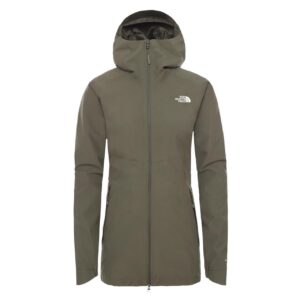 The North Face Womens Hikesteller Parka Shell Jacket (Green (NEW TAUPE GREEN) Small)