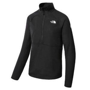 The North Face Summit Futurefleece Lt 1/2 Zip para mujer (Negro (TNF BLACK) Pequeño)