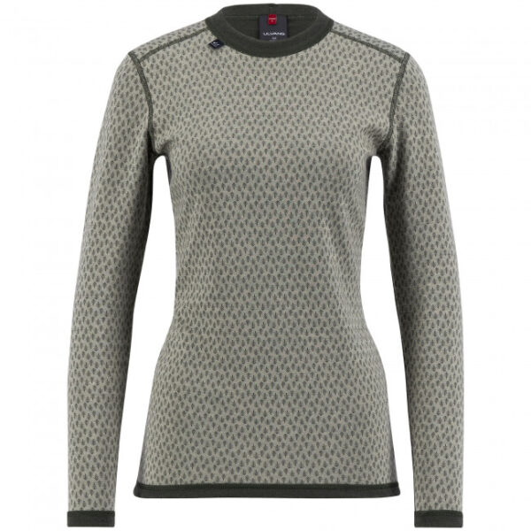 Ulvang Comfort 200 Round Neck, skiundertrøje, dame, lysegrå