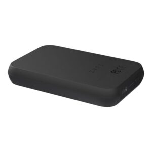 ZENS Magnetic Qi Powerbank One Side Qi Powerbank - Noir - 4000 mAh