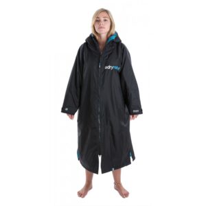 dryrobe Advanced Long Sleeve - Svart/Blå