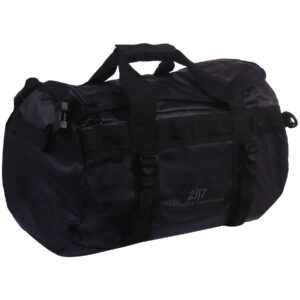 2117 瑞典防水布行李袋，40L，黑色