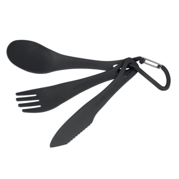 Bestiksæt - Sea to Summit Delta Cutlery Set Grey