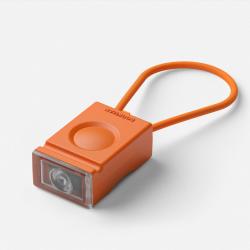 Bookman Block Light Front Forlygte - Orange - Cykellygte