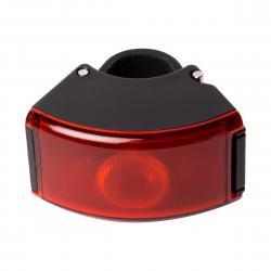 Bookman Curve Rear Light Genopladelig Baglygte - Sort - Cykellygte