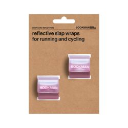 Bookman Snap Band Reflectors - Pink - Reflekser