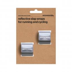 Bookman Snap Band Reflectors - White - Reflekser