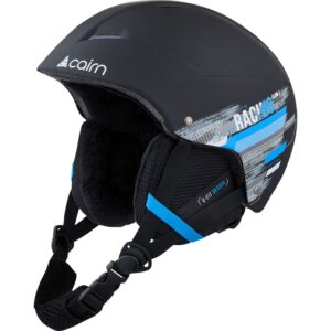 Cairn Flow J，滑雪头盔，初级，哑光黑色赛车