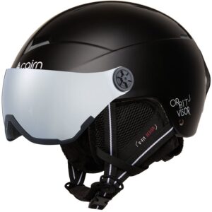 Cairn Orbit Visor J, skihjelm, junior, mat sort