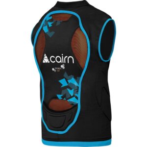 Cairn Proride D3O, rygskjold vest, junior, azure camo