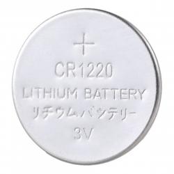 Deltaco Ultimate 리튬 배터리, 3v, Cr1220 버튼 셀, 1팩 - 배터리