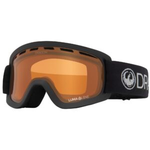 Dragon Lil D, óculos de esqui, júnior, carvão