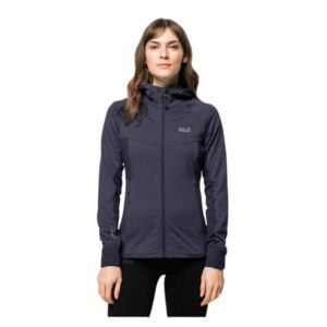 Fleecetrøje til dame - Jack Wolfskin Hydro Grid Fleece W