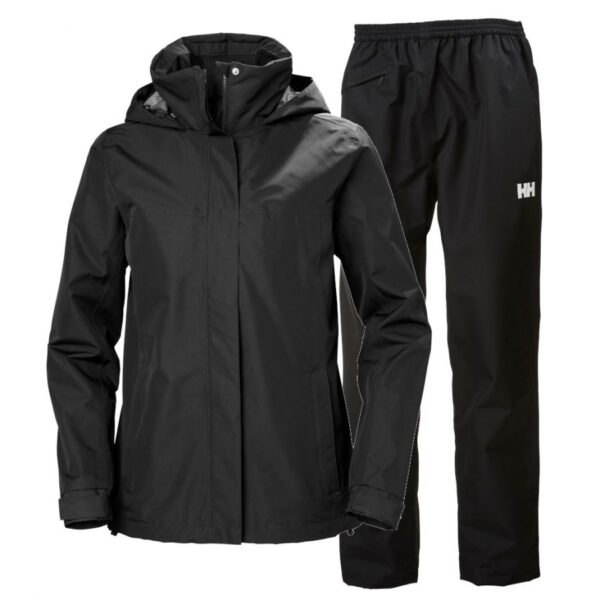 Helly Hansen Aden regnsæt, dame, sort