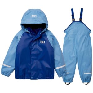Helly Hansen Bergen Fleece PU 2.0，防雨套装，儿童，蓝色