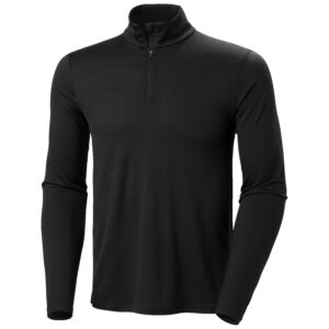 Helly Hansen HH Merino 1/2 Zip, herre, sort