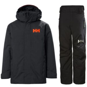 Helly Hansen JR Level/Legendary, skisæt, junior, sort