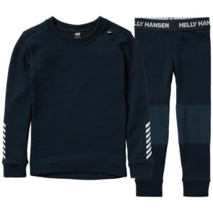 Helly Hansen K Lifa Merino, sæt, børn, navy