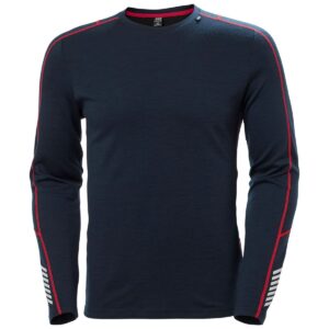 Helly Hansen Lifa Merino Lightweight Crew, herre, navy