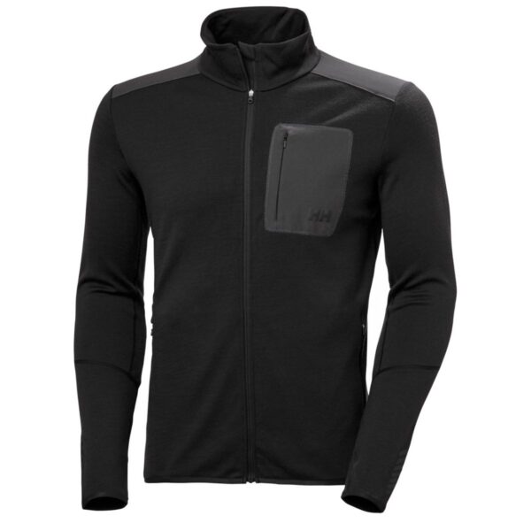 Helly Hansen Lifa Merino Midlayer, herre, sort