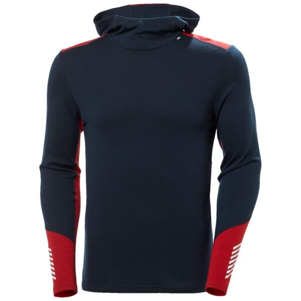 Helly Hansen Lifa Merino Midweight Hoodie, herre, navy