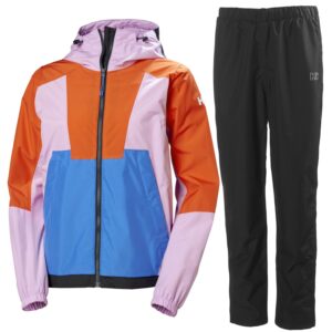 Helly Hansen Rig regnsæt, dame, pink/sort