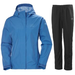 Helly Hansen Seven J regnsæt, dame, lyseblå